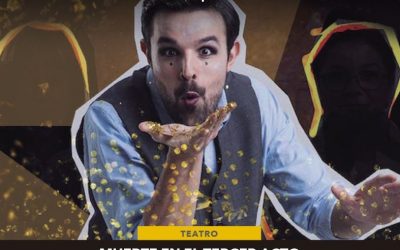 Teatro Solidario . Muerte en el tercer acto – Sala Negra
