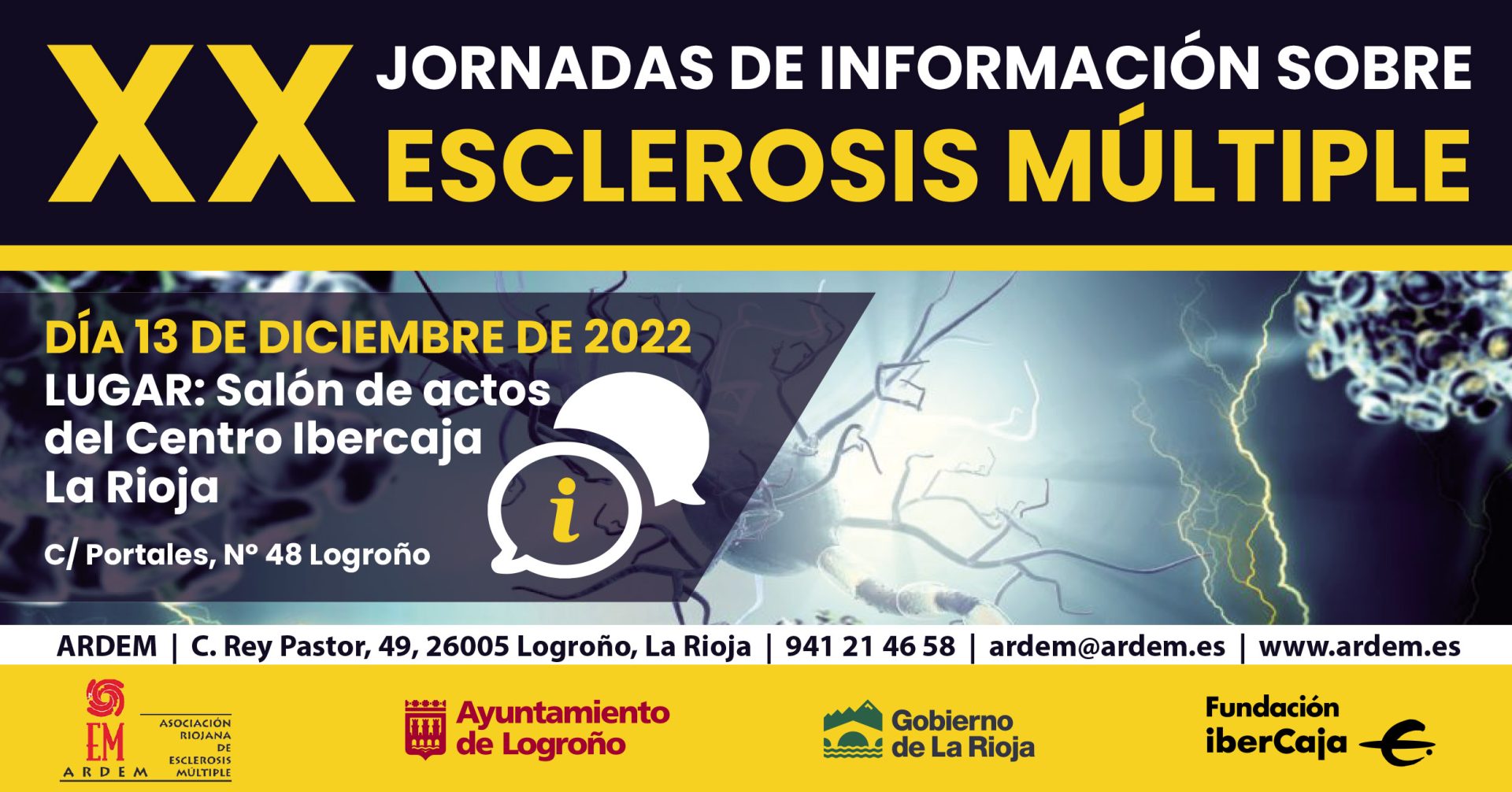 XX JORNADAS DE INFORMACIÓN SOBRE ESCLEROSIS