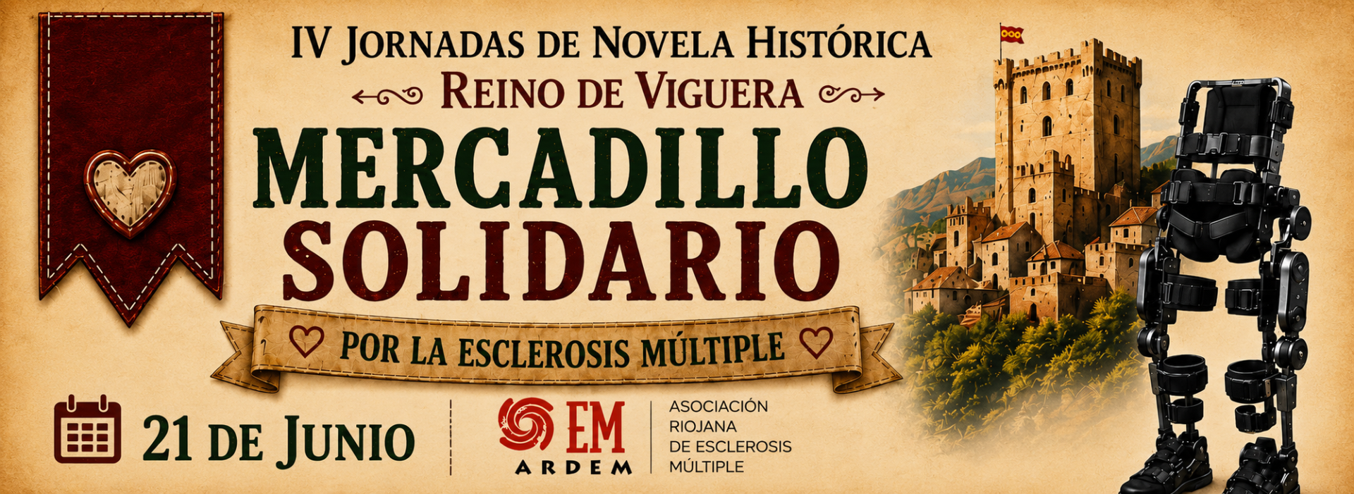 mercadillo solidario 2026 viguera ardem