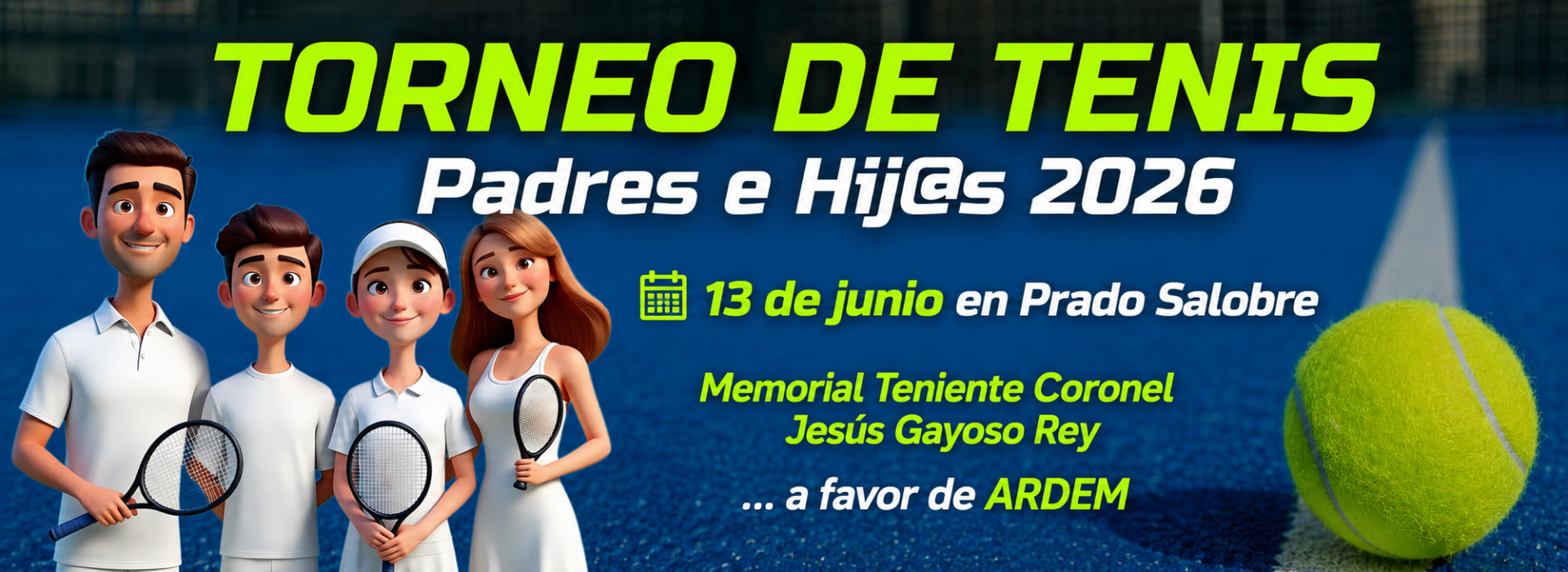 torneo tenis 2026 ardem